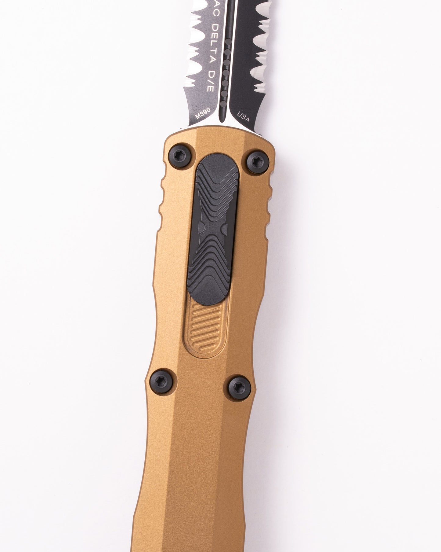 DIRAC® DELTA D/E BLACK PARTIAL SERRATED TAN (227-2TA)