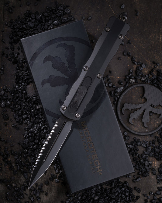 DIRAC DELTA D/E FULL SERRATE DLC SHADOW SIGNATURE SERIES (227-3DLCTSH)