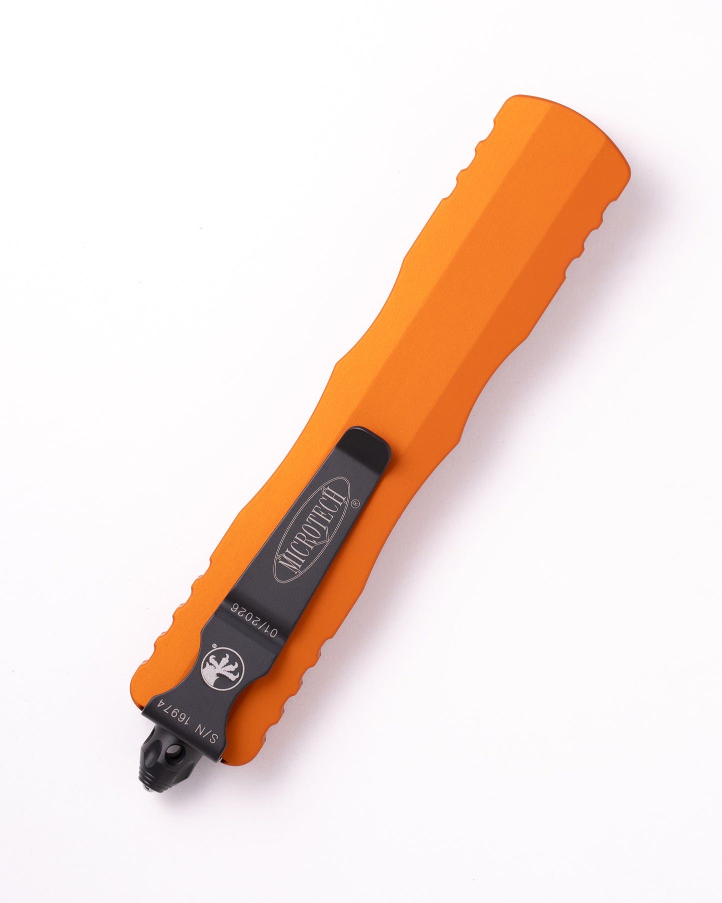 DIRAC DELTA D/E BLACK FULL SERRATE ORANGE TANGERINE (227-3OT)