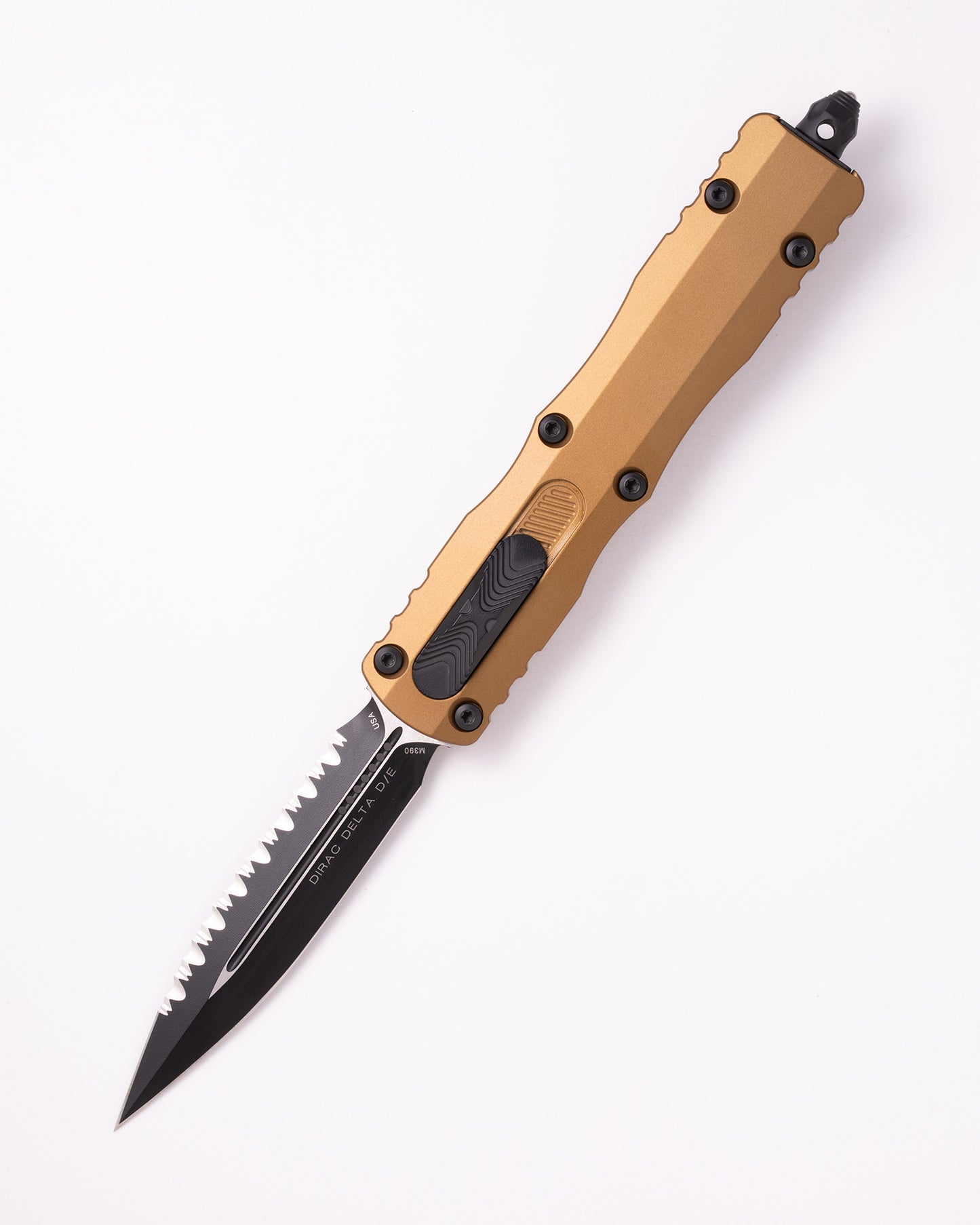 Dirac Delta D/E Black Part Serrate Tan (227-3TA)