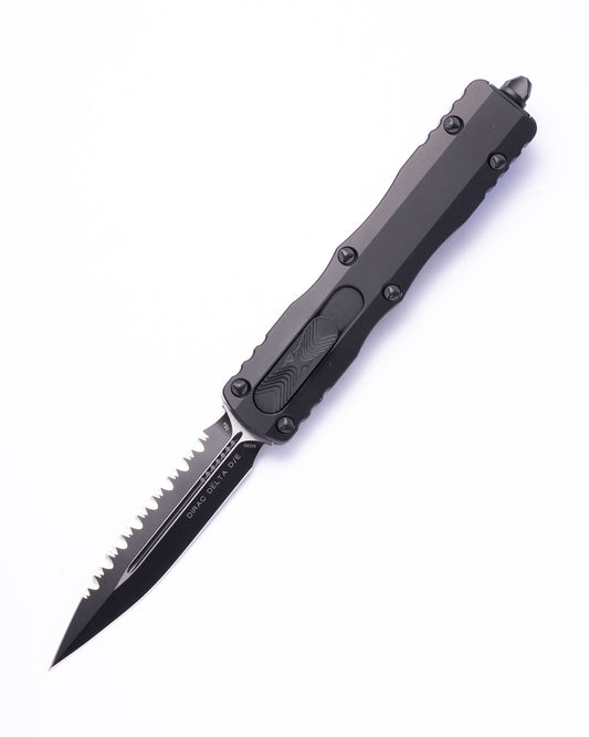 Dirac Delta D/E Black Full Serrated Tactical (227-3T) FACTORY SECOND
