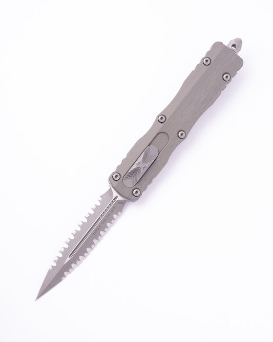 DIRAC DELTA APOCALYPTIC DOUBLE FULL SERRATE NATURAL CLEAR (227-D12APNC)