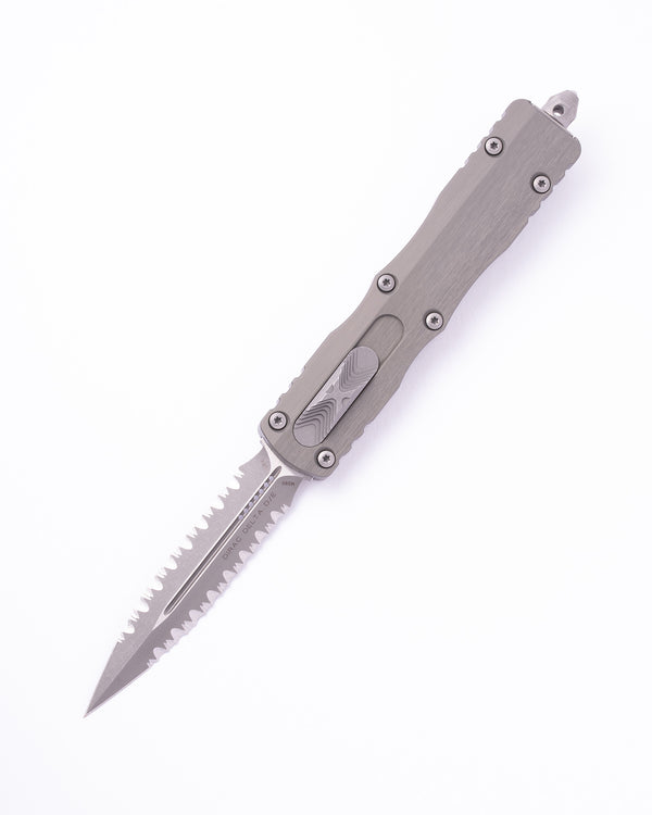 DIRAC DELTA APOCALYPTIC DOUBLE FULL SERRATE NATURAL CLEAR (227-D12APNC)