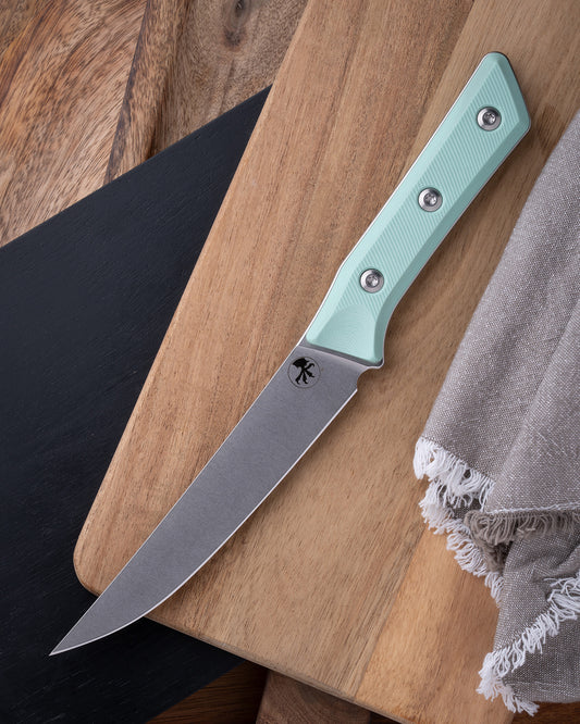 Boning Knife Stonewash Standard Caribbean Blue G-10 (3100-10CA)