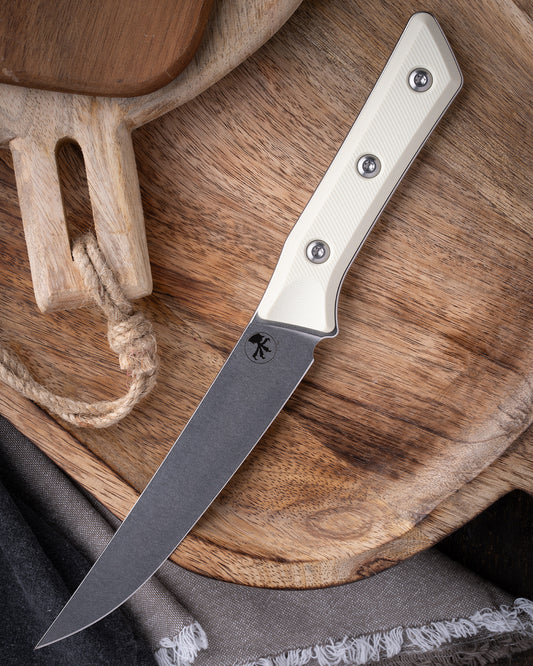 Boning Knife Stonewash Standard Ivory G-10 (3100-10IV)