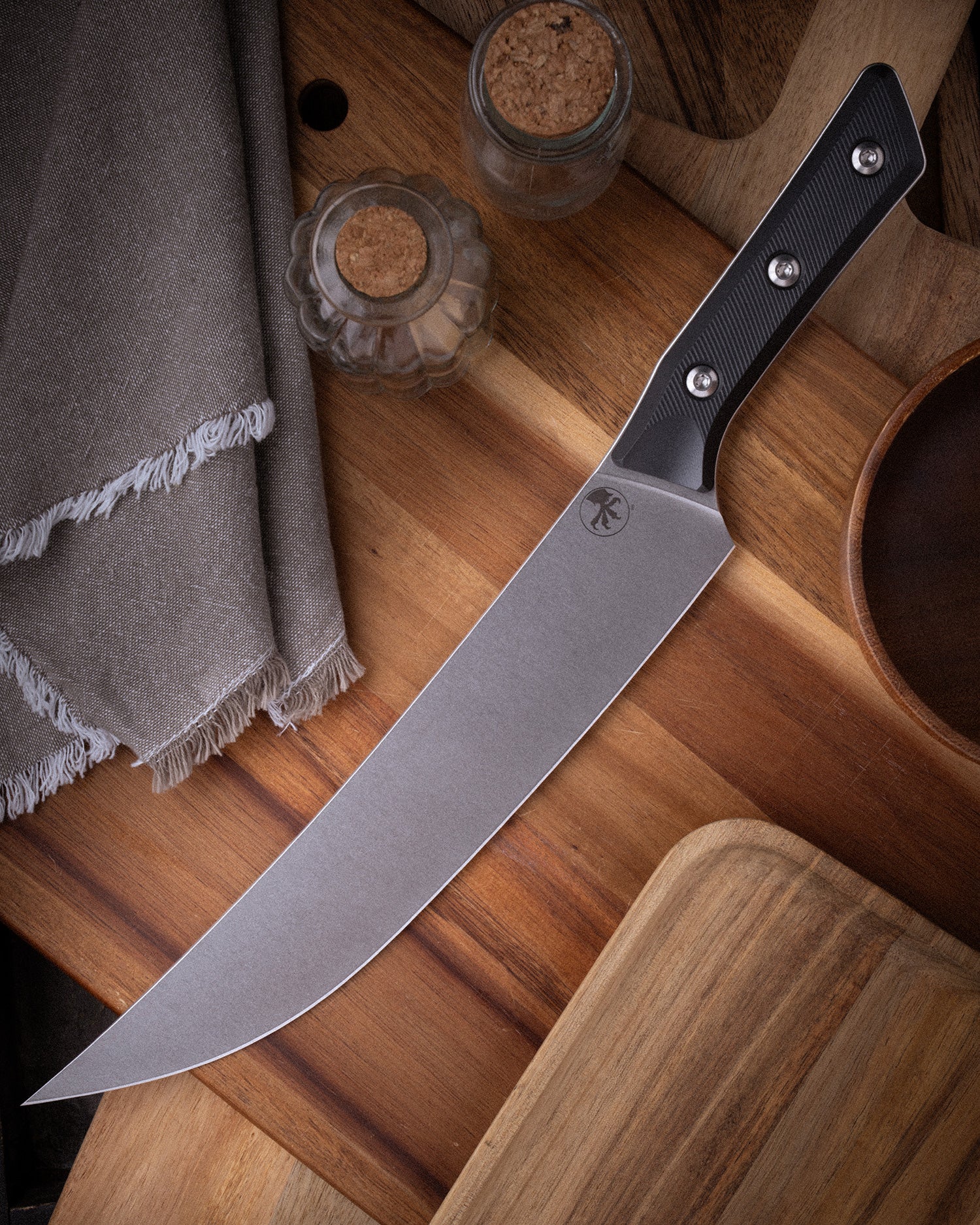 ケ*ウ様 Butcher ProductS BUTCHER KNIFE STONEWASH STANDARD BLACK G-10 (3800-10BK) – MTK Inc.