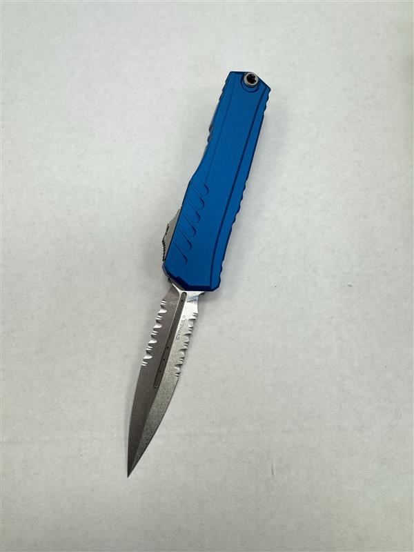 CYPHER II D/E STONEWASH PART SERRATE BLUE (1242-11BL) FACTORY SECOND