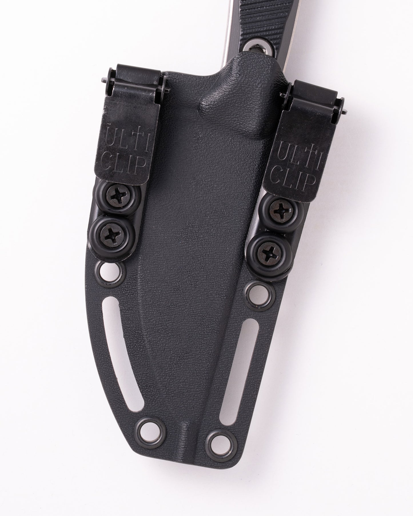 Akris Stonewash Standard G-10 Black with Black Kydex Sheath (95-10BK-5)