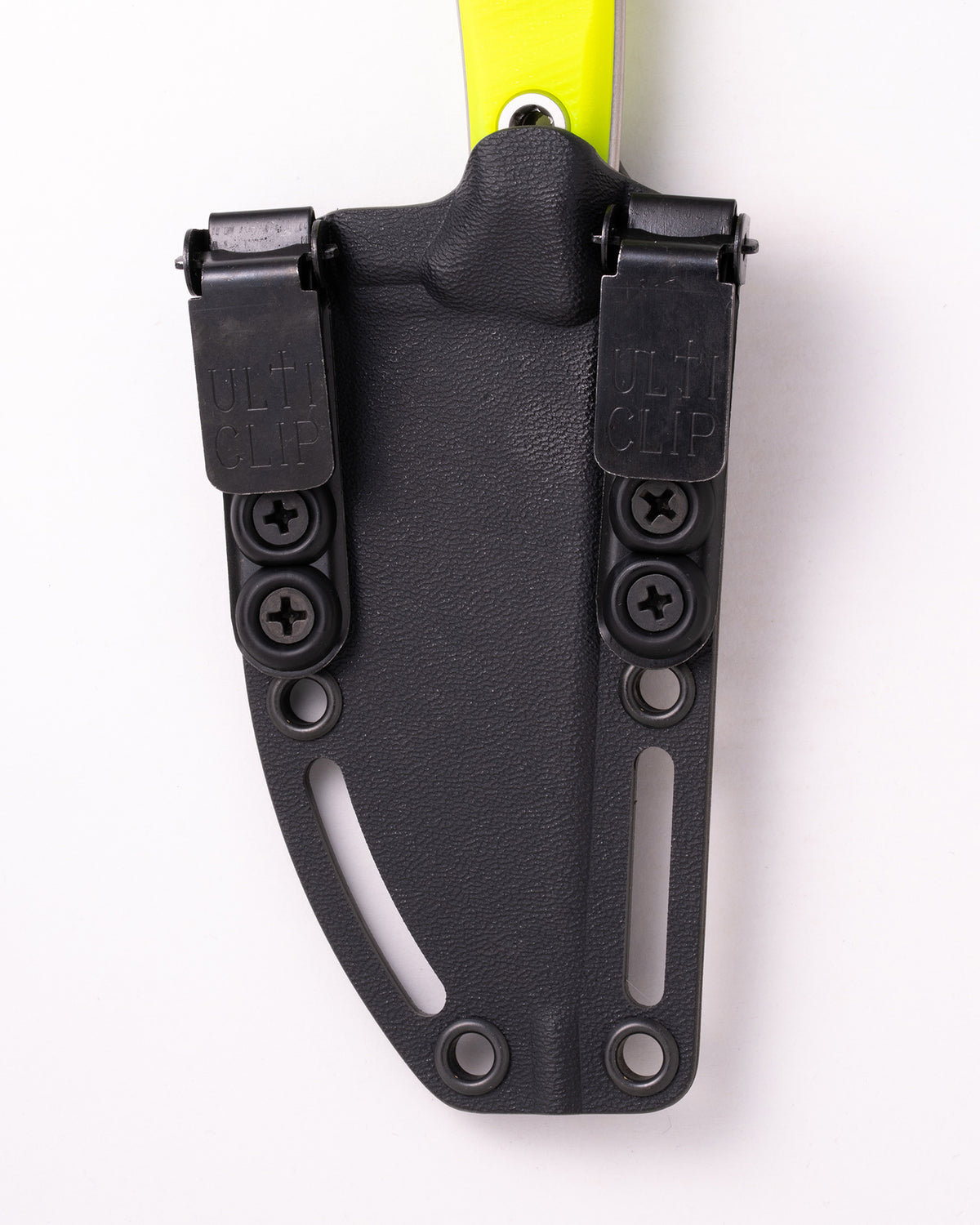 Akris Stonewash Standard G-10 High Visibility with Black Kydex Sheath (95-10HV-5)