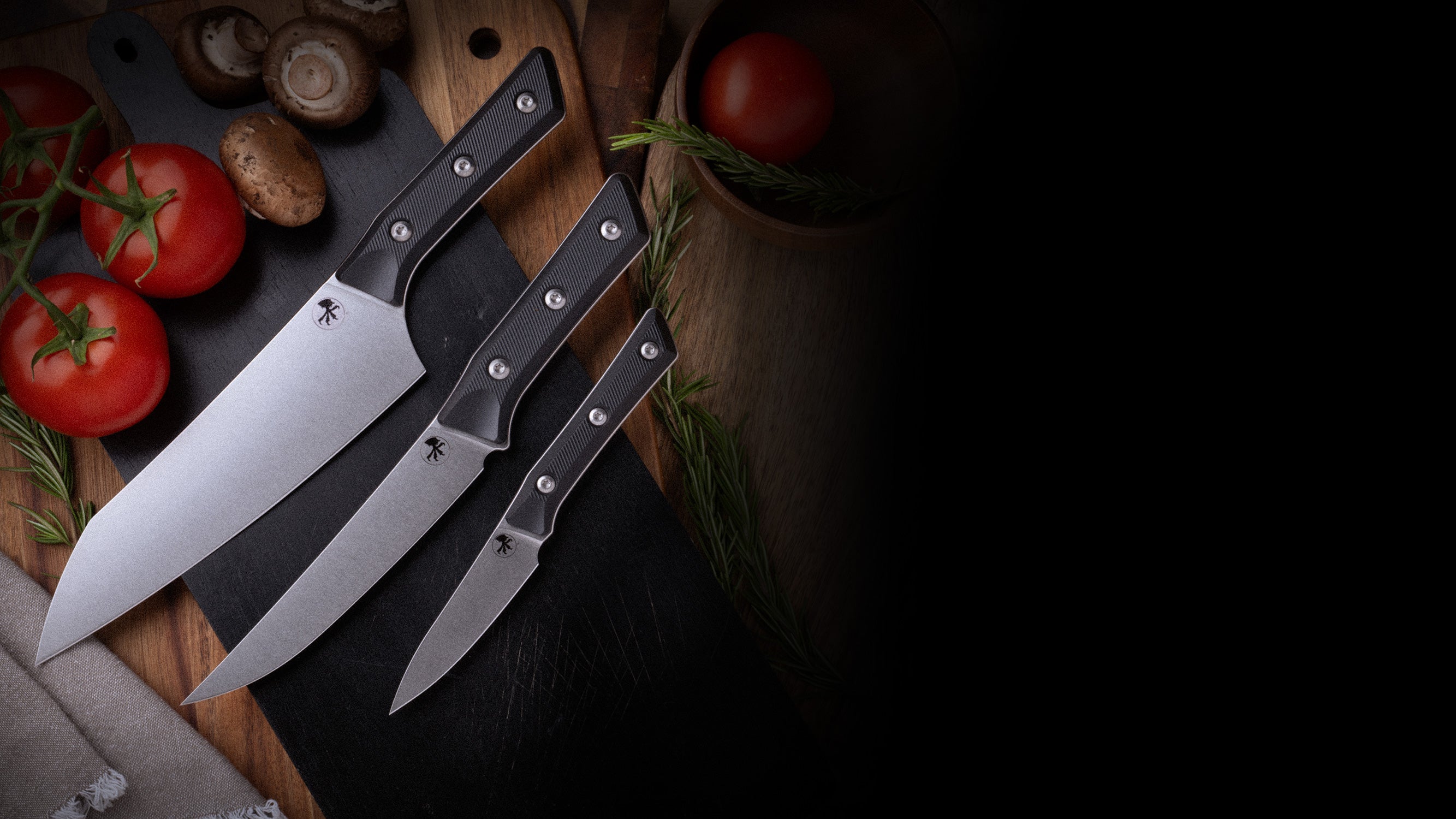 Black Kitchen Knives