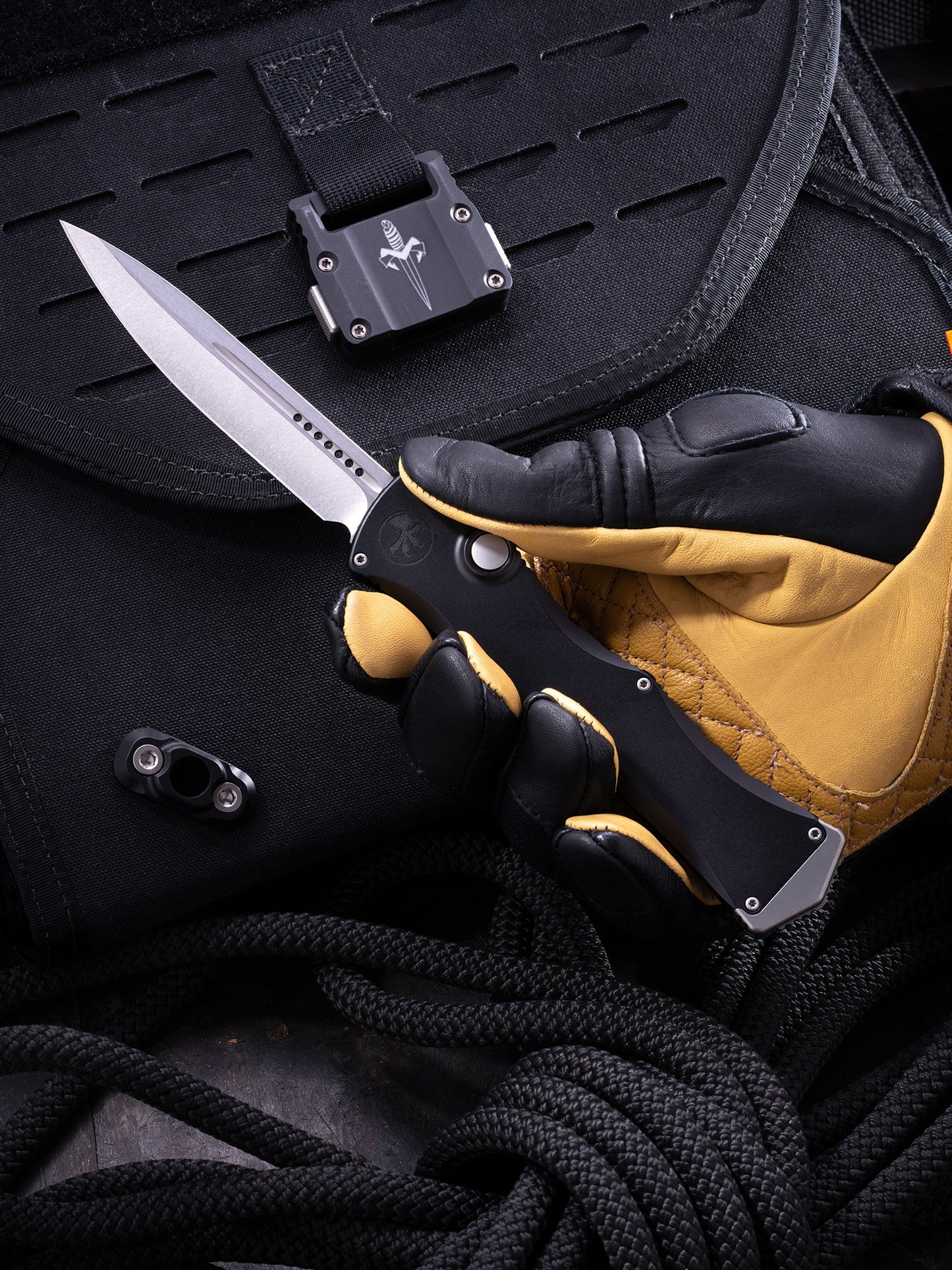 HALO IV S/E MARFIONE SELECT STONEWASH FINISH HARDCOAT ANODIZED ALLOY DOUBLE VAPOR BLAST STAINLESS