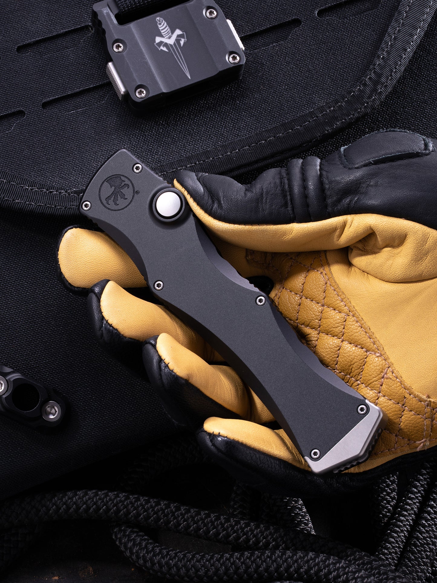 HALO IV S/E MARFIONE SELECT STONEWASH FINISH HARDCOAT ANODIZED ALLOY DOUBLE VAPOR BLAST STAINLESS