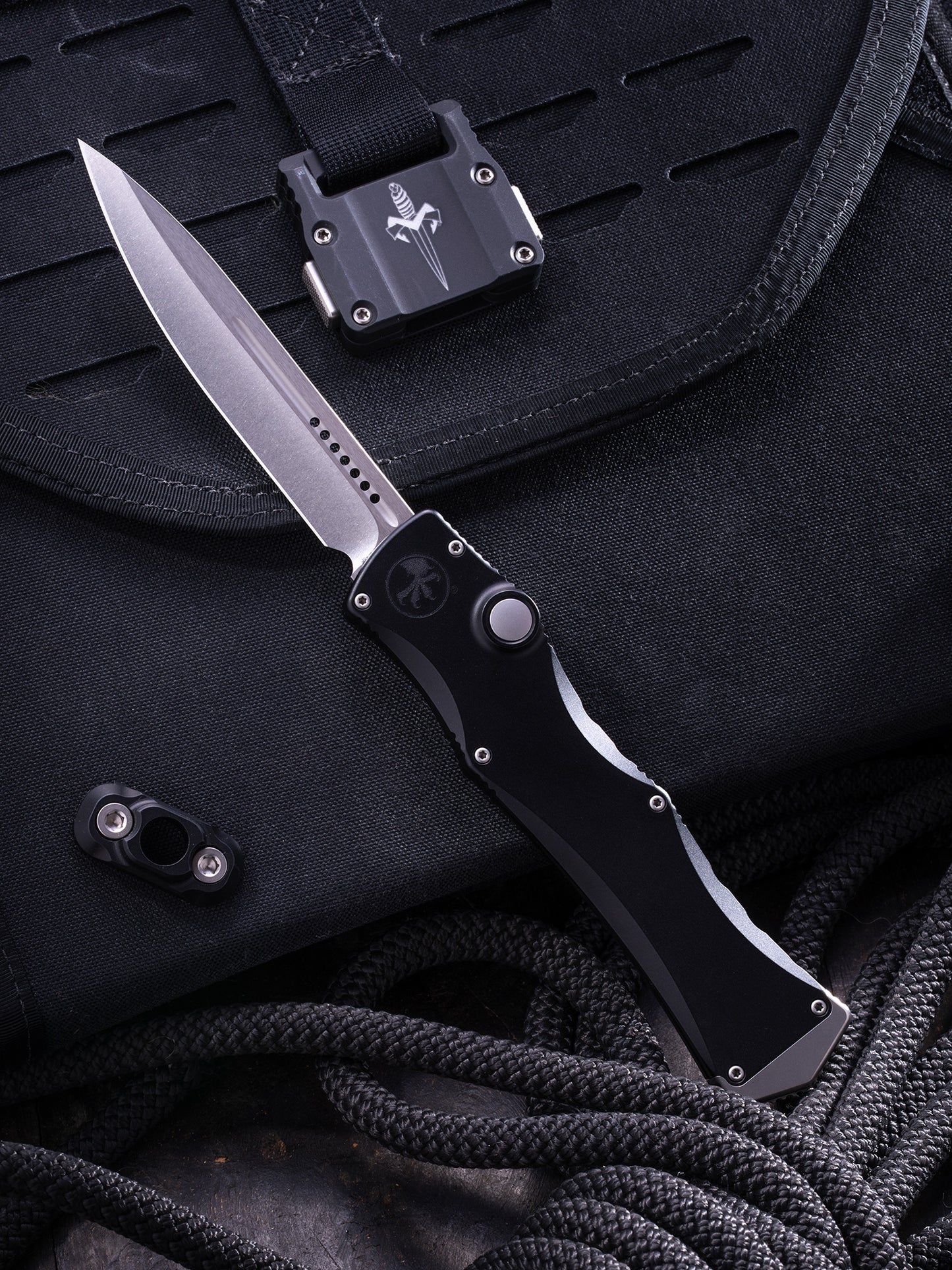 HALO IV S/E MARFIONE SELECT STONEWASH FINISH HARDCOAT ANODIZED ALLOY DOUBLE VAPOR BLAST STAINLESS