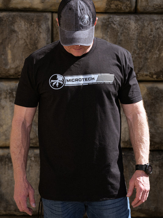 Microtech Core T-Shirt Silver and Black