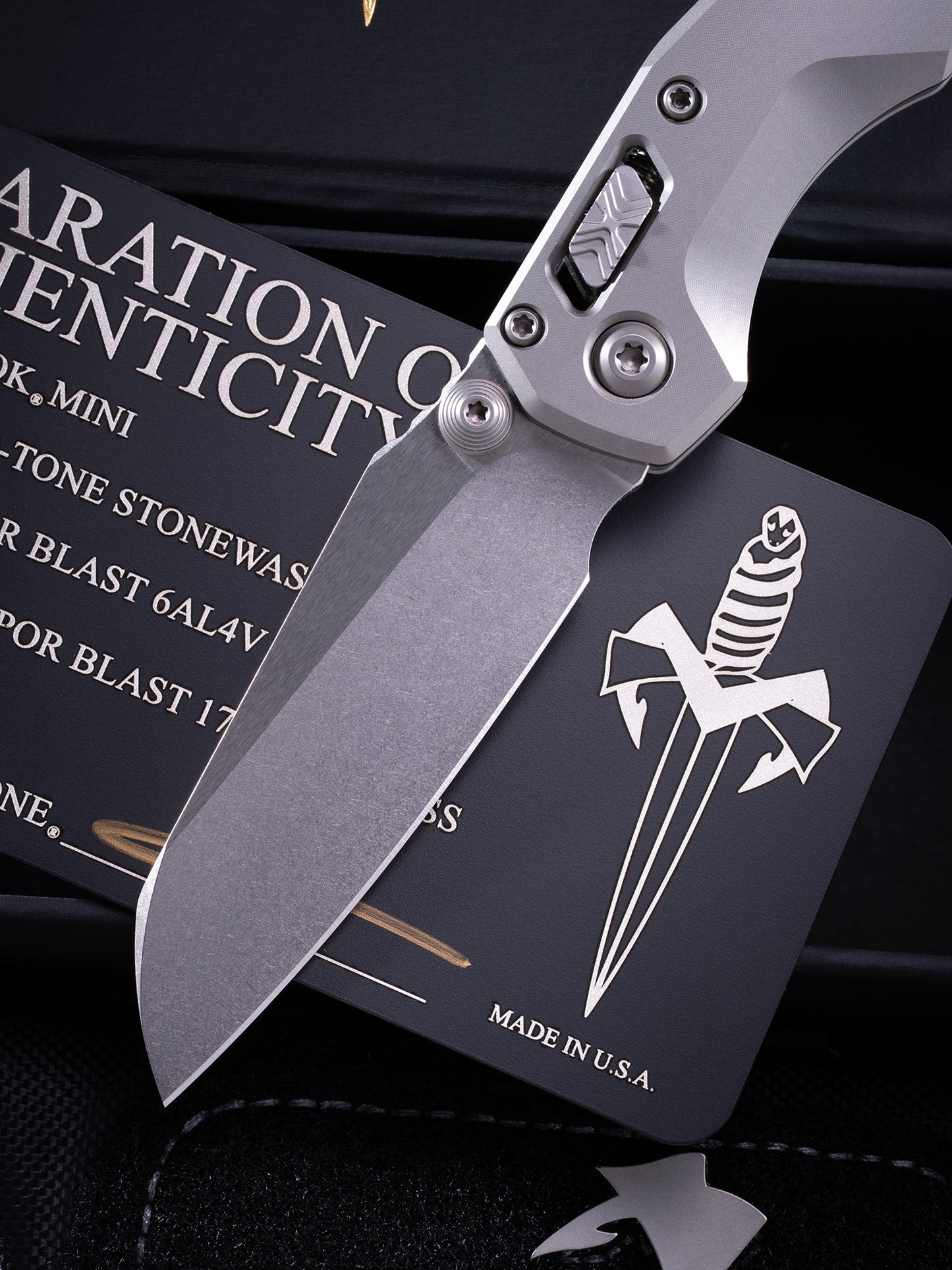 MSI RAM-LOK MINI S/E TWO TONE STONEWASH BB TI HANDLE – BB HARDWARE