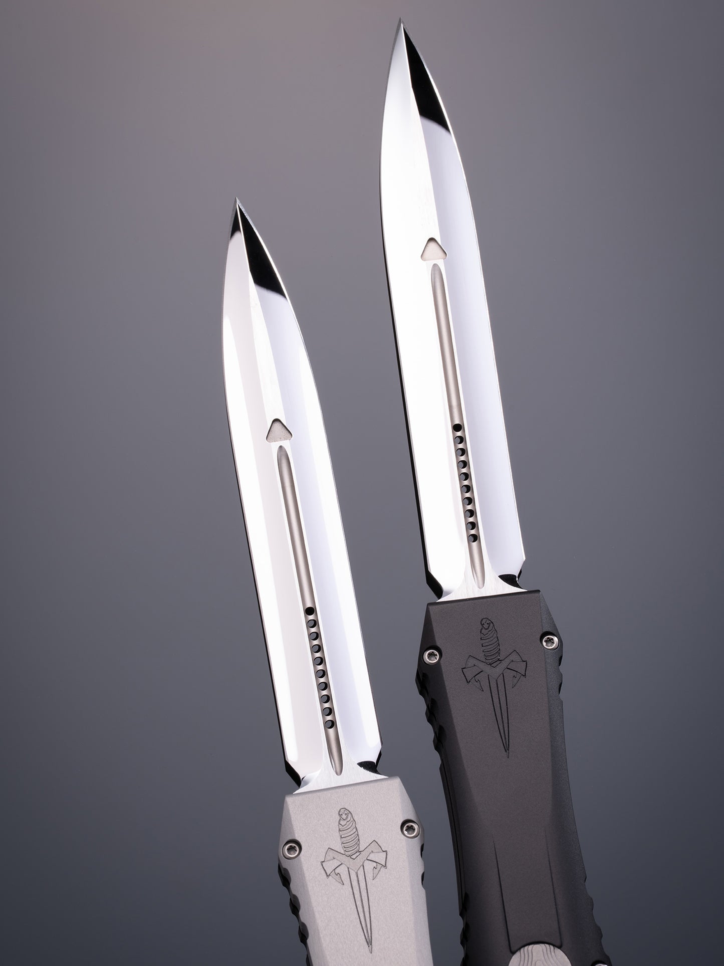 NEMESIS IV MIRROR POLISH NATURAL HARDCOAT ALLOY DOUBLE VAPOR BLAST HARDWARE