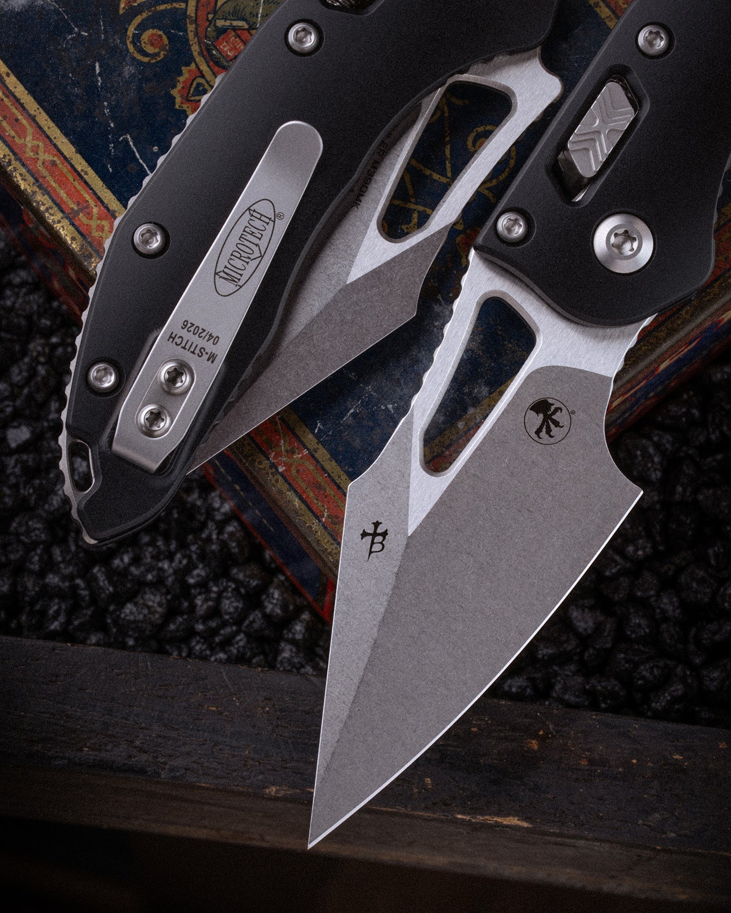 M-Stitch RAM-LOK® Stonewash Standard Slab Aluminum Black (169MRL-10)