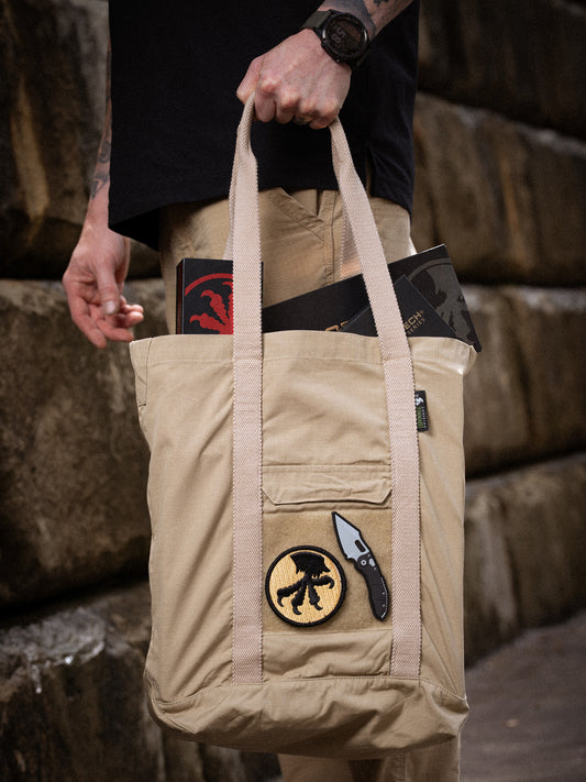 TNT Tote Bag Tan