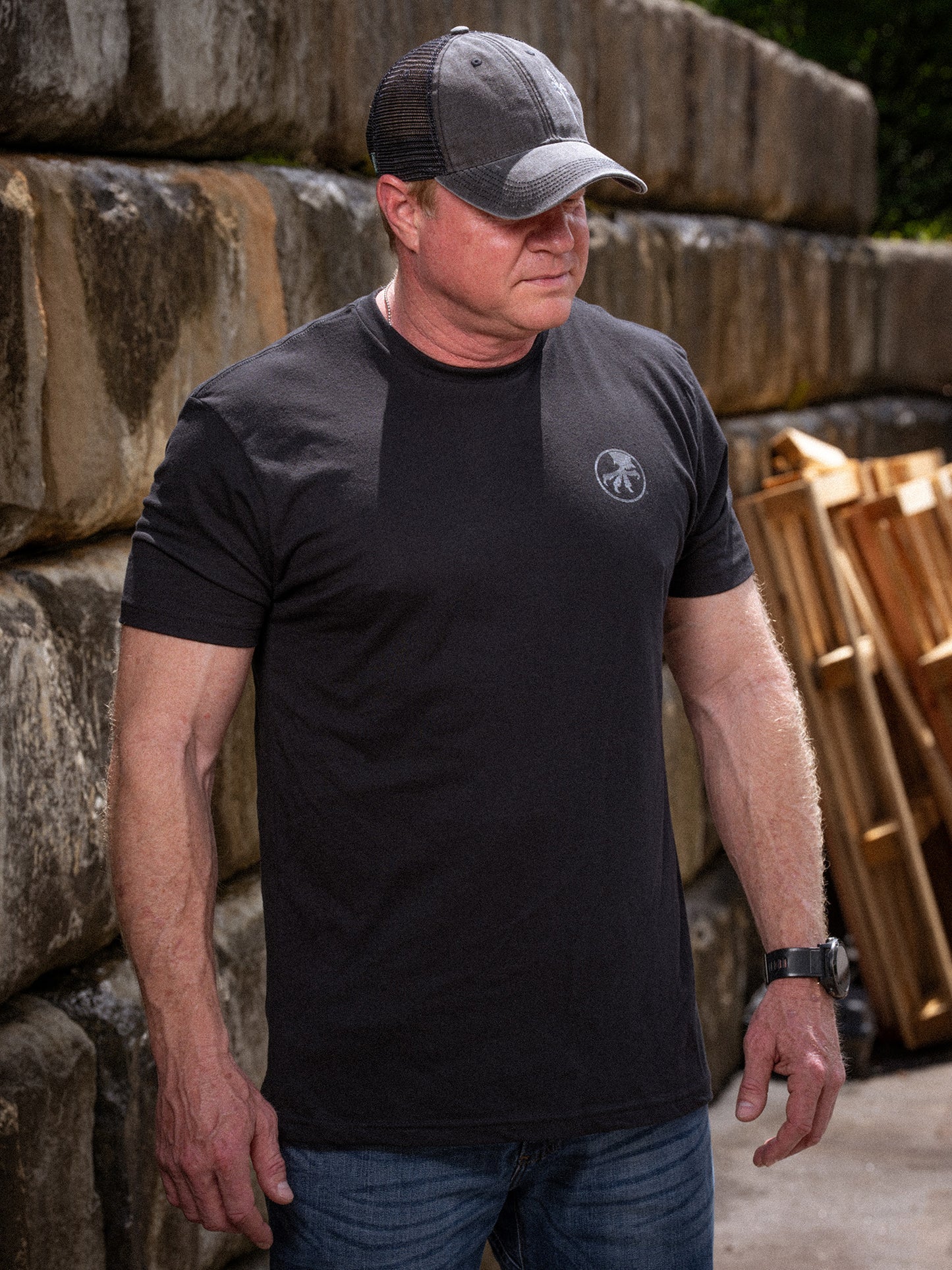 Blood & Iron Blade Show Crew Neck T-Shirt