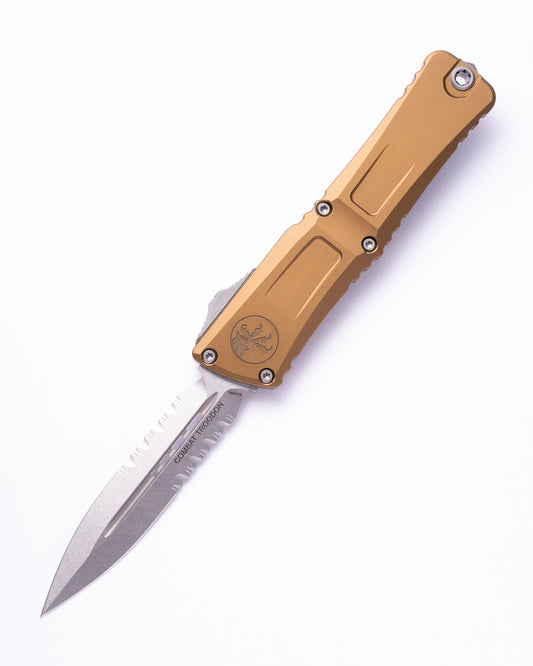 Combat Troodon® D/E Gen III Tan Stonewash Partial Serrated (1142-11TA) FACTORY SECOND
