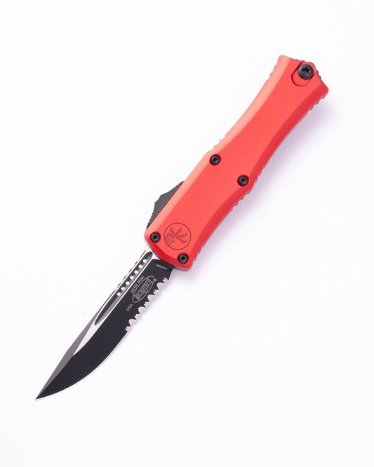 Hera® II Mini S/E Black Part Serrate Red (1703M-2RD) FACTORY SECONDS
