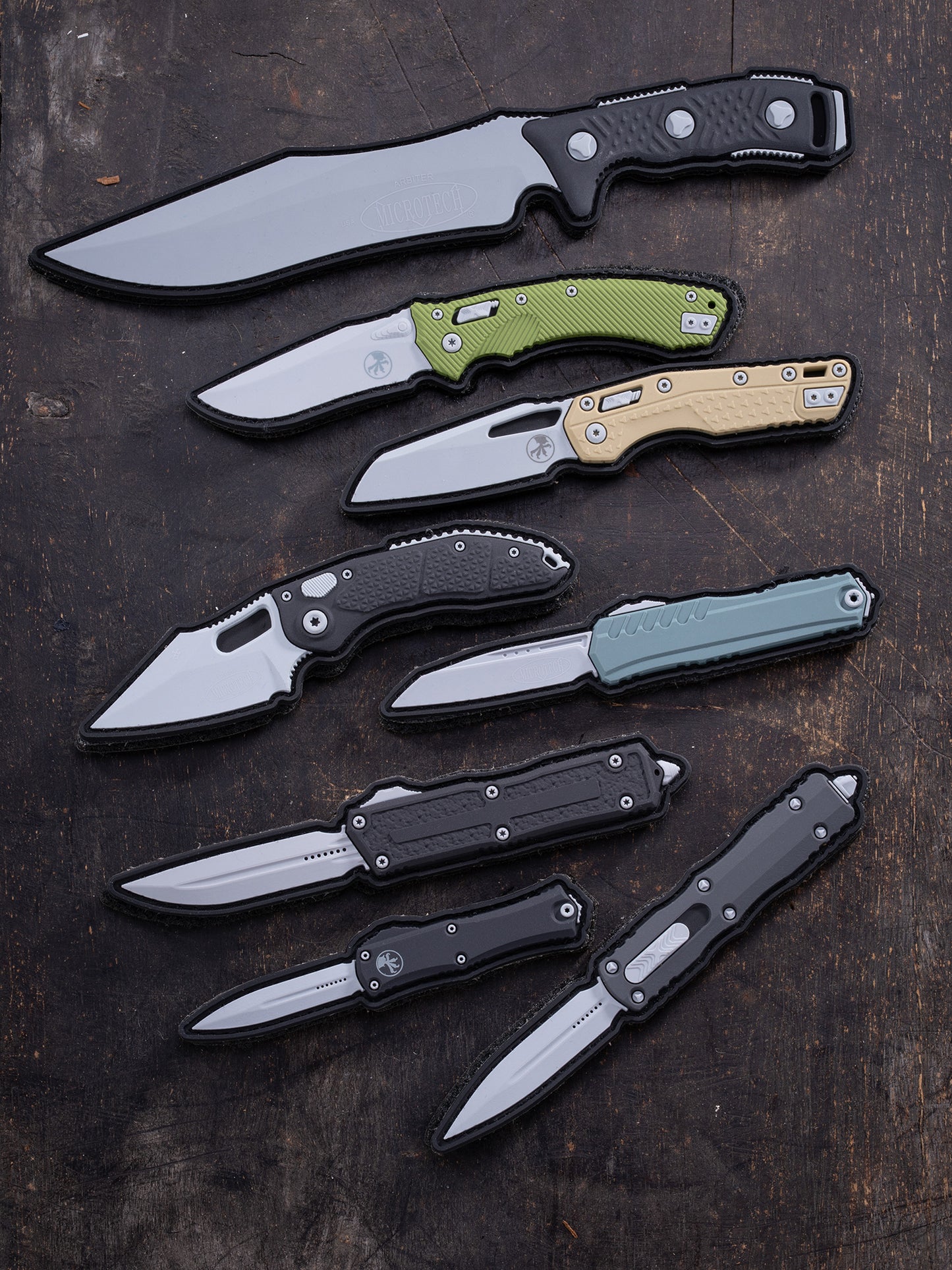 Amphibian OD Green PVC Patch