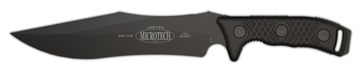 Cuchillo MicroTech Ultratech automático frontal-plegable rojo
